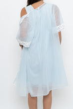Load image into Gallery viewer, Vintage x Sheer Baby Blue Mesh Sleep Set (XS, S)