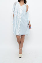 Load image into Gallery viewer, Vintage x Sheer Baby Blue Mesh Sleep Set (XS, S)
