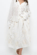 Load image into Gallery viewer, Modern x Cream Embroidered Sun, Stars Maxi Skirt (XS)