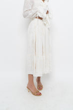 Load image into Gallery viewer, Modern x Cream Embroidered Sun, Stars Maxi Skirt (XS)