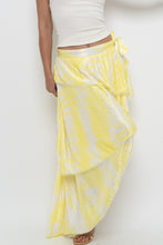 Load image into Gallery viewer, IXIAH x Yellow, White Frilly Wrap Skirt (XS-M)