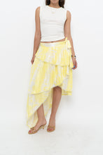 Load image into Gallery viewer, IXIAH x Yellow, White Frilly Wrap Skirt (XS-M)