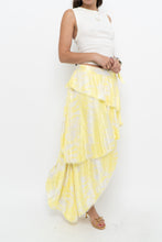 Load image into Gallery viewer, IXIAH x Yellow, White Frilly Wrap Skirt (XS-M)
