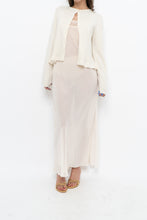 Load image into Gallery viewer, Modern x Cream Wool-blend Frill Cardigan (XS-M)