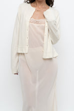 Load image into Gallery viewer, Modern x Cream Wool-blend Frill Cardigan (XS-M)