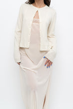 Load image into Gallery viewer, Modern x Cream Wool-blend Frill Cardigan (XS-M)