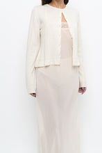 Load image into Gallery viewer, Modern x Cream Wool-blend Frill Cardigan (XS-M)
