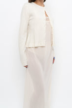 Load image into Gallery viewer, Modern x Cream Wool-blend Frill Cardigan (XS-M)
