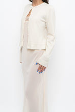 Load image into Gallery viewer, Modern x Cream Wool-blend Frill Cardigan (XS-M)
