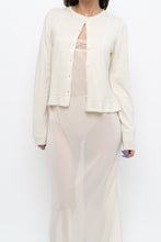 Load image into Gallery viewer, Modern x Cream Wool-blend Frill Cardigan (XS-M)