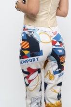 Load image into Gallery viewer, Vintage x Made in Romania x MONDI Nautical Patterned Pant (XS)