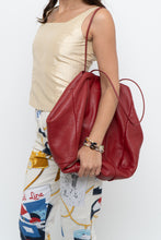 Load image into Gallery viewer, RABEANCO x Red Pebble Leather Bag