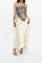 Load image into Gallery viewer, Modern x Butter Yellow Satin Maxi Skirt (XL, XXL)