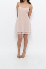 Load image into Gallery viewer, Vintage x LA VIE EN ROSE Light Pink Slip Dress (S, M)