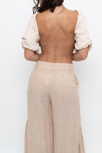 Load image into Gallery viewer, Vintage x Pale Pink Silk Open Top (XS, S)