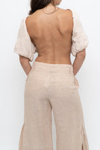 Load image into Gallery viewer, Vintage x Pale Pink Silk Open Top (XS, S)