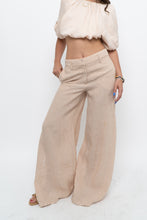 Load image into Gallery viewer, Vintage x Made in Phillipines x ELEVENSES Linen Pant (XS)