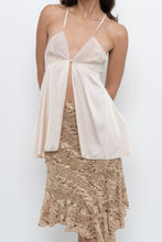 Load image into Gallery viewer, Vintage x Nude Mesh Lingerie Tank (S)