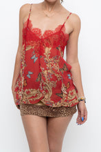 Load image into Gallery viewer, THE KOOPLES x Red Silk Butterfly Tank (XS, S)