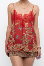 Load image into Gallery viewer, THE KOOPLES x Red Silk Butterfly Tank (XS, S)