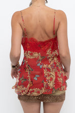 Load image into Gallery viewer, THE KOOPLES x Red Silk Butterfly Tank (XS, S)