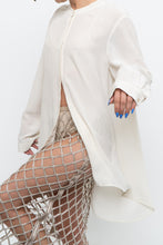 Load image into Gallery viewer, EILEEN FISHER x Cream Pure Silk Blouse (XS-L)