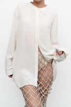 Load image into Gallery viewer, EILEEN FISHER x Cream Pure Silk Blouse (XS-L)