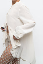 Load image into Gallery viewer, EILEEN FISHER x Cream Pure Silk Blouse (XS-L)