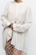 Load image into Gallery viewer, EILEEN FISHER x Cream Pure Silk Blouse (XS-L)