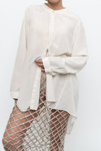 Load image into Gallery viewer, EILEEN FISHER x Cream Pure Silk Blouse (XS-L)
