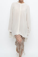 Load image into Gallery viewer, EILEEN FISHER x Cream Pure Silk Blouse (XS-L)