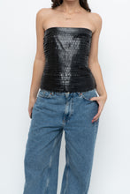 Load image into Gallery viewer, Vintage x BCBG Leather Textured Corset (S, M)