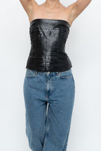 Load image into Gallery viewer, Vintage x BCBG Leather Textured Corset (S, M)