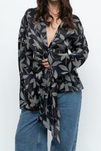 Load image into Gallery viewer, Vintage x JONES NY Raw Silk Floral Blazer (M, L)