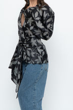 Load image into Gallery viewer, Vintage x JONES NY Raw Silk Floral Blazer (M, L)