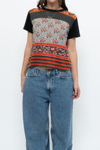 Load image into Gallery viewer, COMMES DES GARCONS x Made in Japan x Cotton Patterned Baby Tee (XS-M)