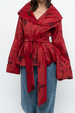 Load image into Gallery viewer, Vintage x SAMUEL DONG Red Rose Coat (S-L)