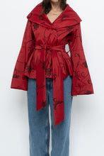 Load image into Gallery viewer, Vintage x SAMUEL DONG Red Rose Coat (S-L)
