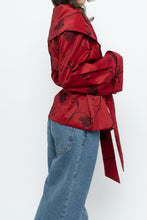 Load image into Gallery viewer, Vintage x SAMUEL DONG Red Rose Coat (S-L)