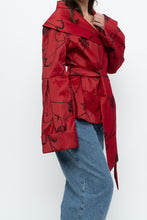 Load image into Gallery viewer, Vintage x SAMUEL DONG Red Rose Coat (S-L)