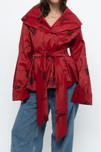 Load image into Gallery viewer, Vintage x SAMUEL DONG Red Rose Coat (S-L)