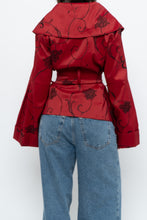 Load image into Gallery viewer, Vintage x SAMUEL DONG Red Rose Coat (S-L)