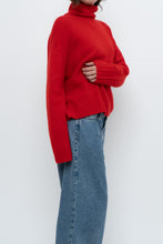Load image into Gallery viewer, BANANA REPUBLIC x Red Pure Cashmere Tutleneck (XS-L)