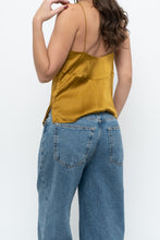 Load image into Gallery viewer, Vintage x HM Gold Silk Tank (XS, S)