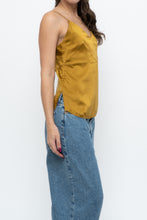Load image into Gallery viewer, Vintage x HM Gold Silk Tank (XS, S)