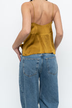Load image into Gallery viewer, Vintage x HM Gold Silk Tank (XS, S)