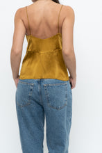 Load image into Gallery viewer, Vintage x HM Gold Silk Tank (XS, S)