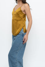 Load image into Gallery viewer, Vintage x HM Gold Silk Tank (XS, S)