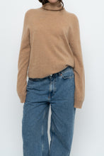 Load image into Gallery viewer, LORD &amp; TAYLOR Beige Cashmere Turtleneck (XS-L)