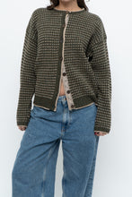 Load image into Gallery viewer, Vintage x WOOLRICH Green Patterned Wool Cardigan (XS-M)